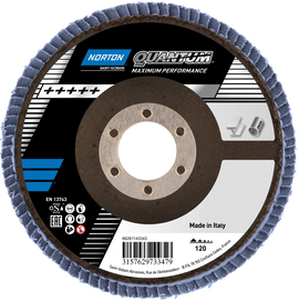 Fiber disc (lamellar) 40 Norton Quantum R928 125 x 22 mm
