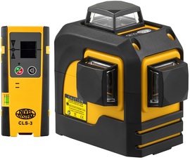 Multi-purpose cross laser Nivel System CL3D (+ laser sensor CLS-3)