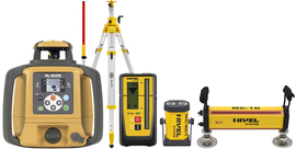 Laser level Topcon RL-SV2S DIGITAL (+ craked tripod + laser stave + MC-1D system)