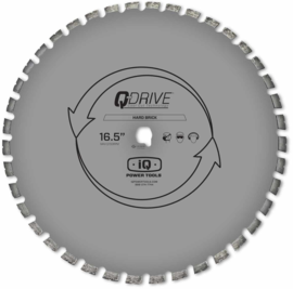 Tarcza diamentowa iQ Power Tools Q-Drive Segmented Hard Material 420 mm do cegły i kostki brukowej
