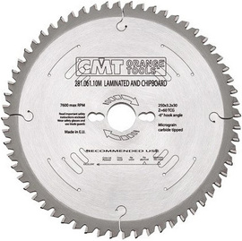 Saw blade for laminated boards CMT Orange Tools HM (D 350 mm, F 30 mm, Z 108)