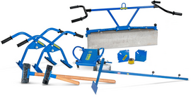 Paving set Mimal (2x CPP gripper + CHW gripper + LRP rail + LDW rail + LBM ruler + 2x hammer)