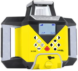 Niwelator laserowy Nivel System NL720R Digital, wiązka czerwona, zasięg 700 m