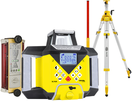 Laser level Nivel System NL740R Digital (+ cranked tripod + laser stave + LS-B110 laser sensor)