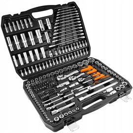 Socket wrench set Neo Tools 1/2", 3/8", 1/4" (216 pcs)