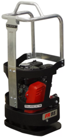 Round plate compactor 89 kg Swepac FR 95, 435 mm, Honda GX 160