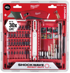 Drill bit and bit set Milwaukee (+ compact cutter)