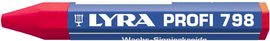 Red wax chalk for marking Lyra 798 (1 pcs)