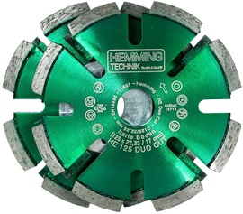 Double diamond cutter disc Hemming Technik HE-120 DUO CUT ⌀125x17mm (for concrete and stoneware)