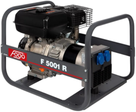 Single phase power generator Fogo F 5001 R AVR