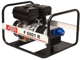 Single phase power generator Fogo F 6001 R AVR