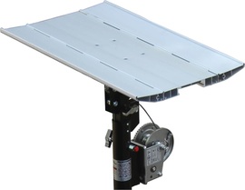 Aluminum folding loading tray Guil BC-05/M 75x44cm