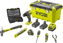 Drill driver Ryobi R18PD3-220TAH (+ 2x 2 Ah battery + charger + accessories)
