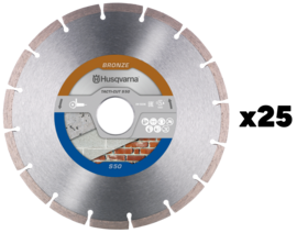 SET - Diamond blade Husqvarna Tacti-Cut S50 230 mm (25 pcs)