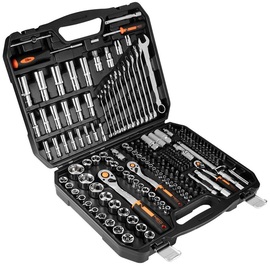 Socket wrench set Neo Tools 10-076 1/2", 3/8", 1/4" (219 pcs)