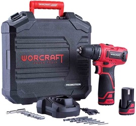Wiertarko-wkrętarka Worcraft CD-12LiA (+2x akumulator i ładowarka)