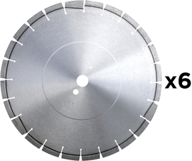 SET – Diamond blade Dr. Schulze BETON ABRASIV 350 mm (6 pcs)