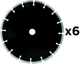 SET – Diamond blade Dr. Schulze LASER ABRASIV 350 mm (6 pcs)