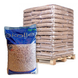 Wood pellet Trans-pal Ekollet Din Plus (70 bags of 15 kg)