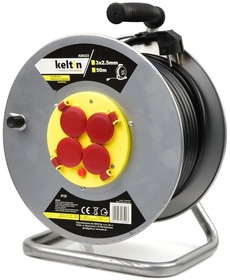 Metal electrical extension cord Geko K00233 50 m