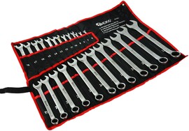 Satin-finished wrench set Geko G11246 (25 pcs)