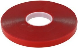 Double-sided acrylic tape Chemdal 37/TT 0.5 mm x 9 mm x 33 m (transparent)