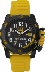 Zegarek Caterpillar Barricade 3HD ABS 44 mm (silikonowy pasek)