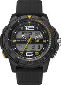Zegarek analogowy Caterpillar Basecamp ABS 47 mm (silikonowy pasek)