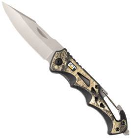 Nóż składany Caterpillar Folding Knife Real Tree Camouflage