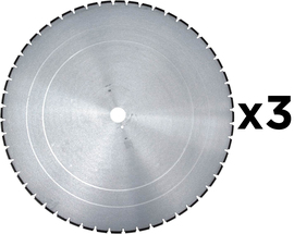 SET – Diamond blade Dr. Schulze BS-W ABRASIV 2 720 mm (3 pcs)