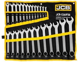 Socket wrench set JCB 57167 (25 pcs)