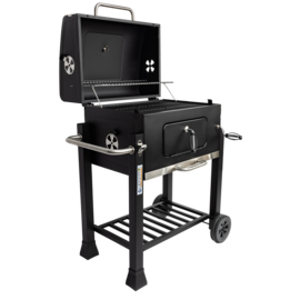 Charcoal, garden grill Velio HESTIA (cast iron grate)