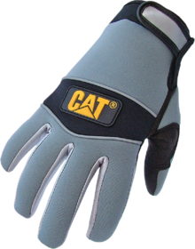 Work gloves Caterpillar Synthetic Leather Pad, Neoprene Back