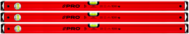 Spirit level PRO 600 100 cm (set of 3)