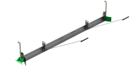 Screed board (paving ruler) Up Geco L4.7 (working width 96 – 470 cm)
