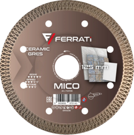 Tarcza diamentowa Ferrati MICO 125mm do ceramiki