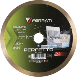 Tarcza diamentowa Ferrati  2in1 200 mm PERFETTO