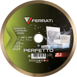 Tarcza diamentowa Ferrati  2in1 230 mm PERFETTO