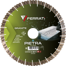 Tarcza diamentowa Ferrati 350 mm DiA SYSTEMA PIETRA do kamienia