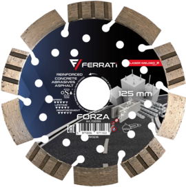 Tarcza diamentowa Ferrati tnąca 125mm FORZA