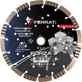 Tarcza diamentowa Ferrati tnąca 230mm FORZA