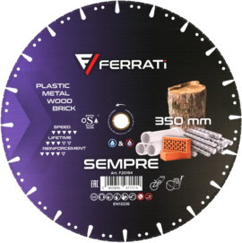 Tarcza diamentowa Ferrati 350mm SEMPRE