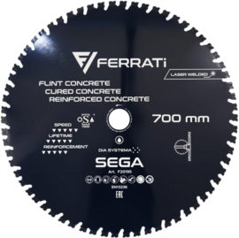 Tarcza diamentowa Ferrati 700mm SEGA