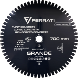 Tarcza diamentowa Ferrati 700mm GRANDE