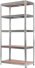 Galvanized shelf Rino SLF173S 150 x 75 x 30 cm
