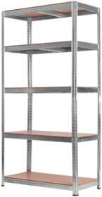 Galvanized shelf Rino SLF144S 180 x 40 x 40 cm