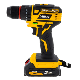 Drill-driver 20V Rino DRI20LI-nonB (+2x battery, charger)