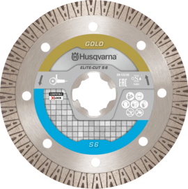 Tarcza diamentowa Husqvarna Elite-Cut S6 X-Lock 125 mm do płytek ceramicznych, twardej glazury i porcelany