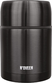 N'oveen lunch thermos TB945 black transparent 600 ml