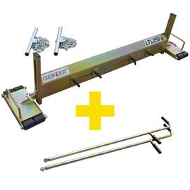 Manual screed Gepter LTL 250 (+rigid handles)